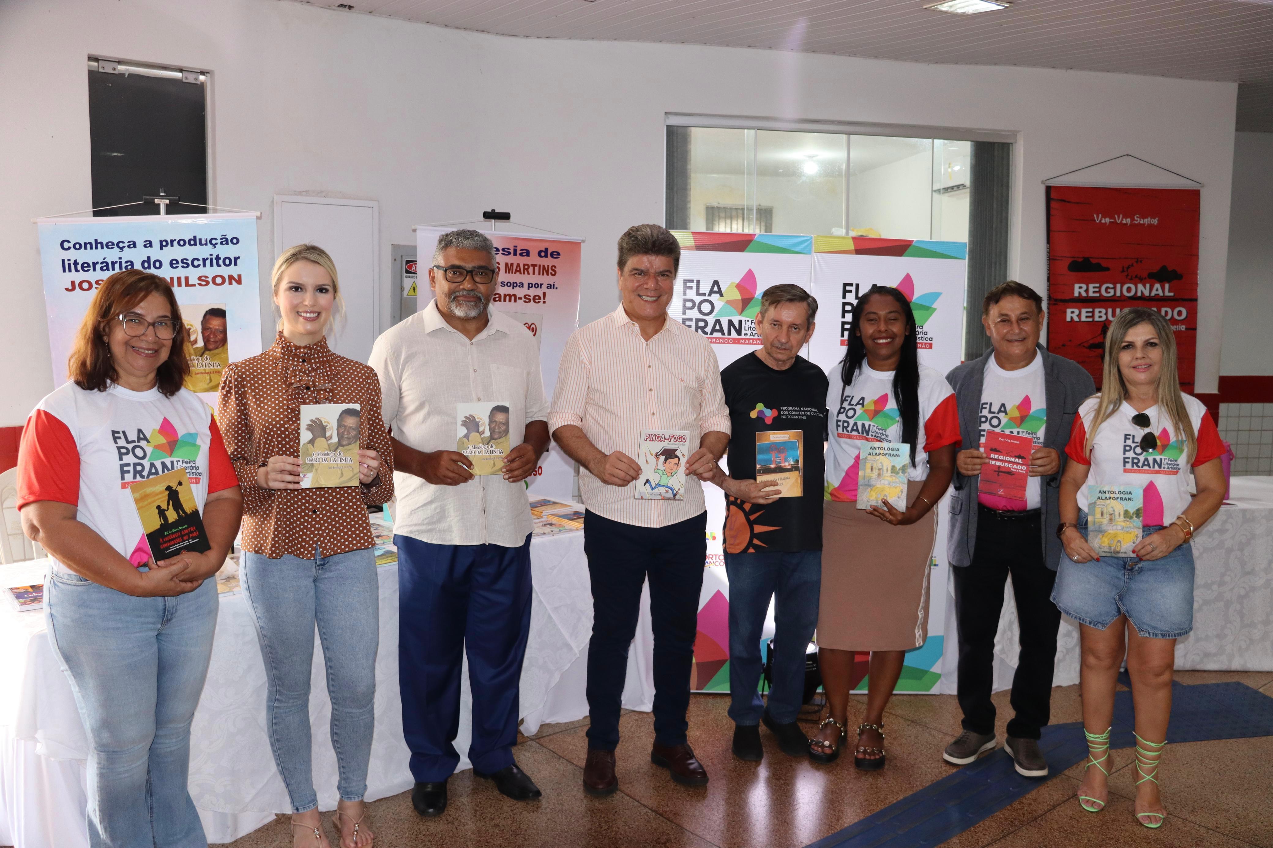 1ª Feira Literária de Porto Franco é marcada por lançamentos de livros e apresentações culturai...