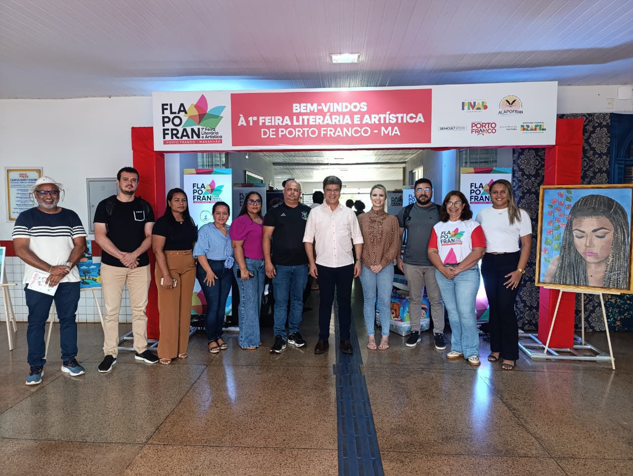 1ª Feira Literária de Porto Franco é marcada por lançamentos de livros e apresentações culturai...