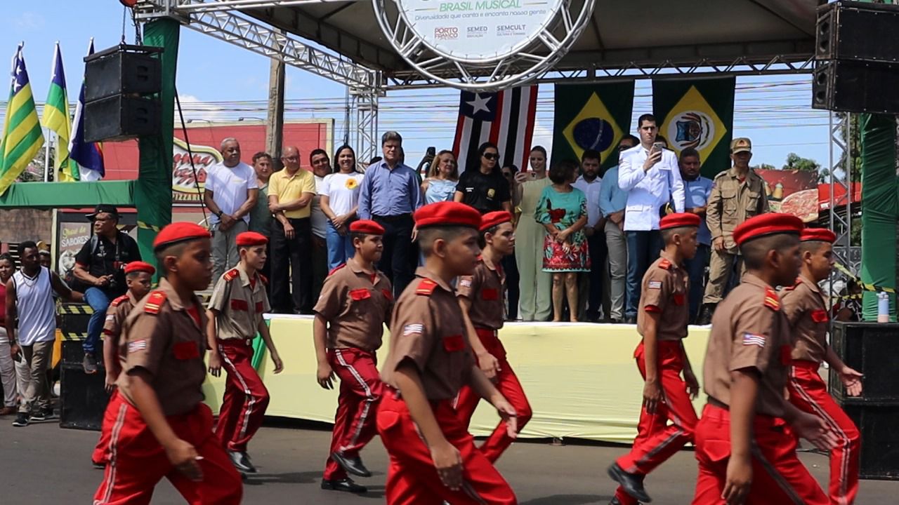 Porto Franco celebra o 7 de Setembro com brilho, música e diversidade