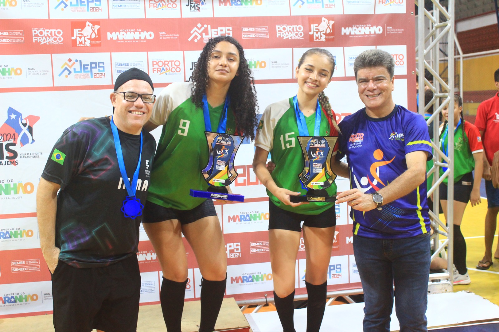 Prefeitura realiza final e premiação dos Jogos Escolares Portofranquinos