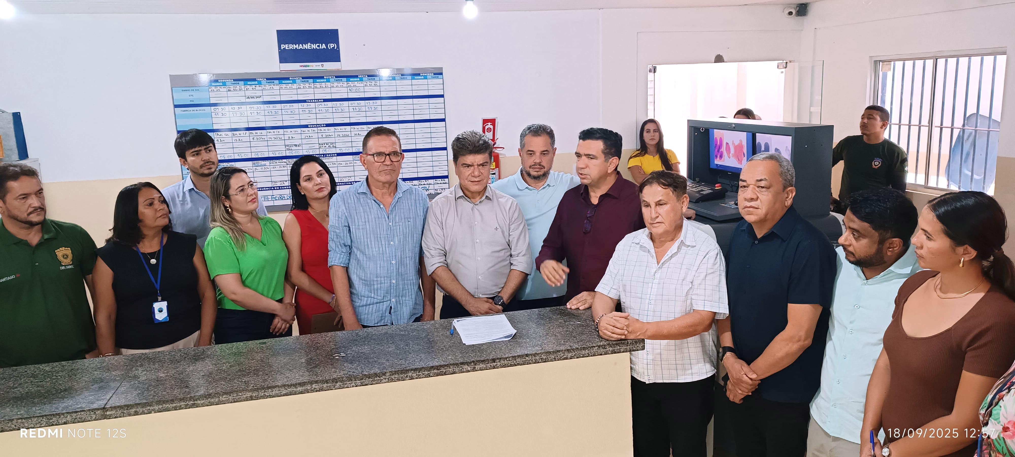 Prefeitura de Porto Franco fortalece ações de ressocialização com novas parcerias no sistema pr...