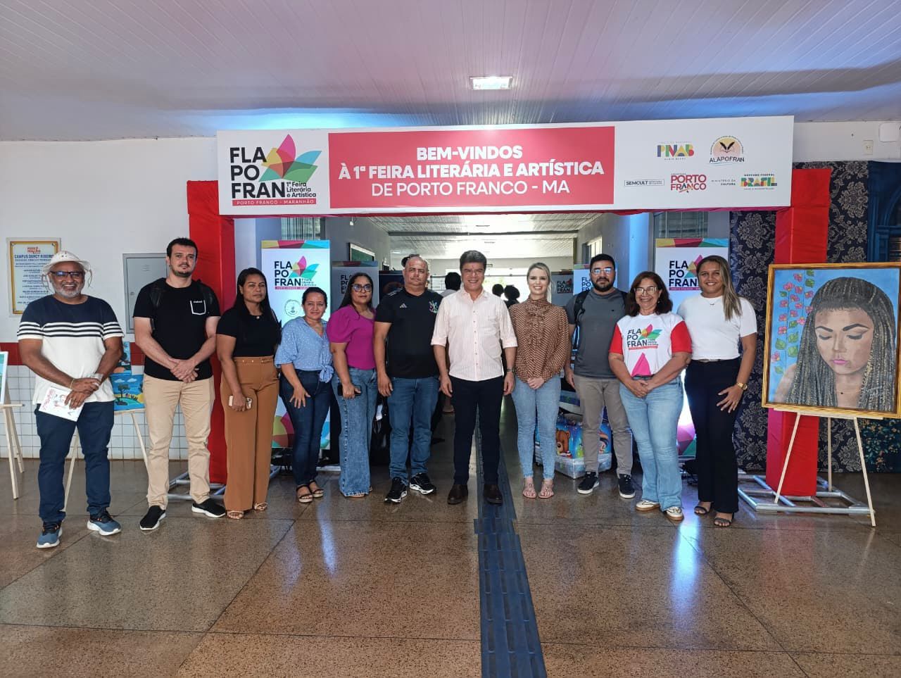 1ª Feira Literária de Porto Franco é marcada por lançamentos de livros e apresentações culturai...