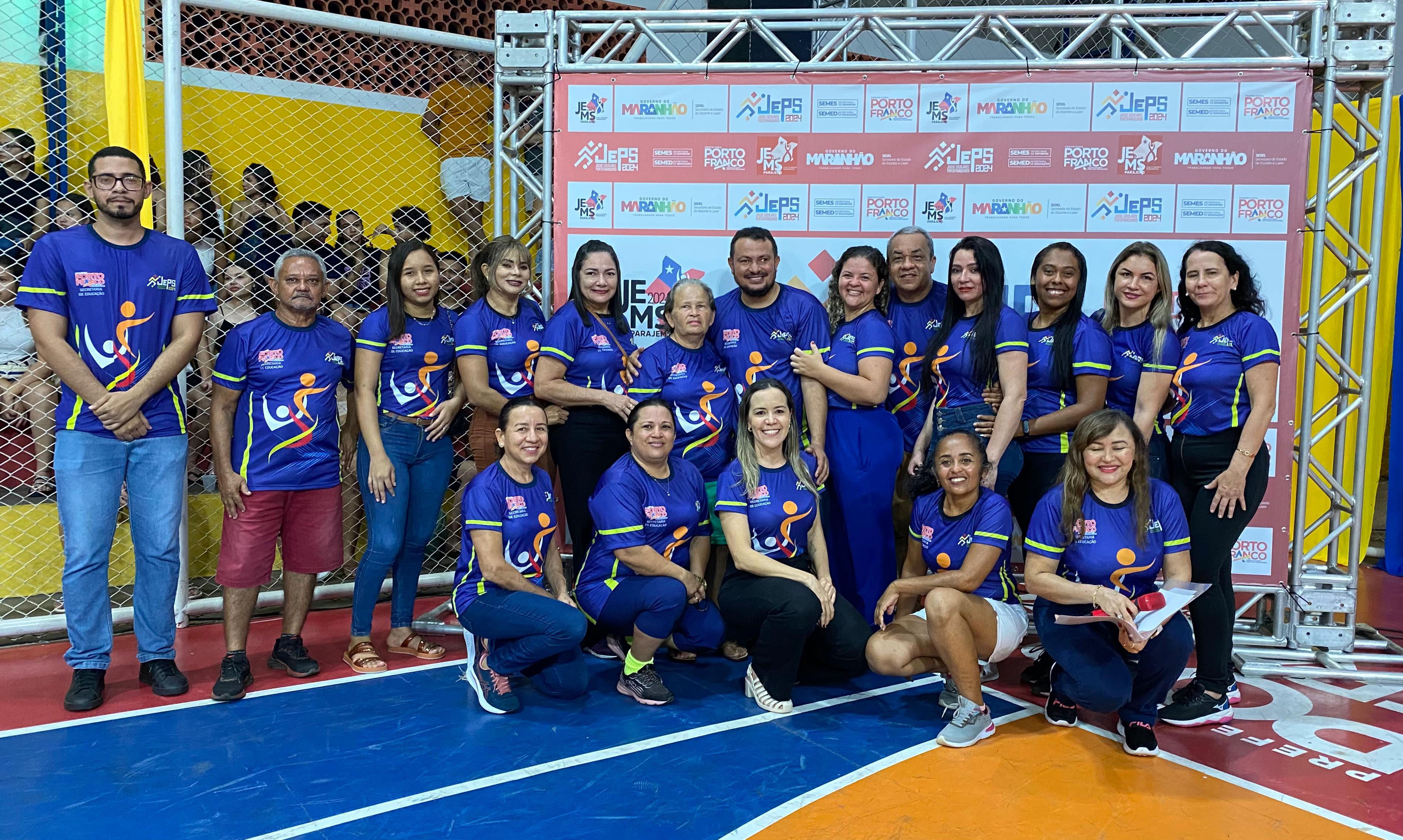 Abertura dos Jogos Escolares Portofranquinos reúne mais de 500 atletas