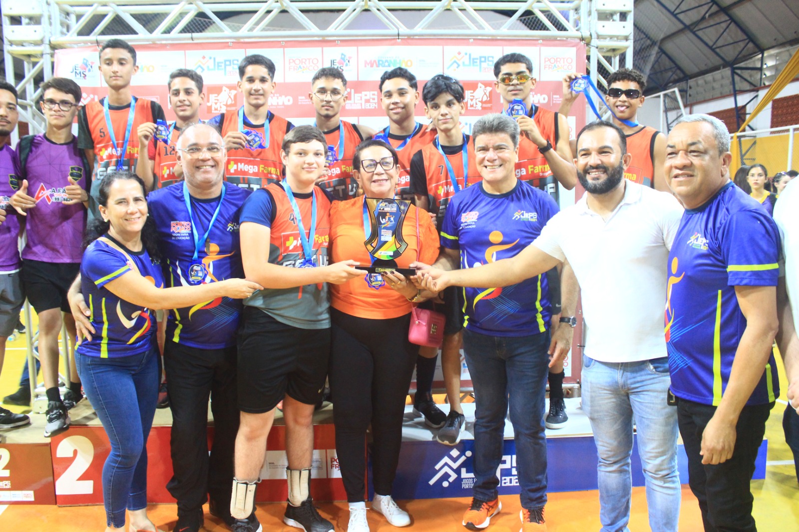 Prefeitura realiza final e premiação dos Jogos Escolares Portofranquinos
