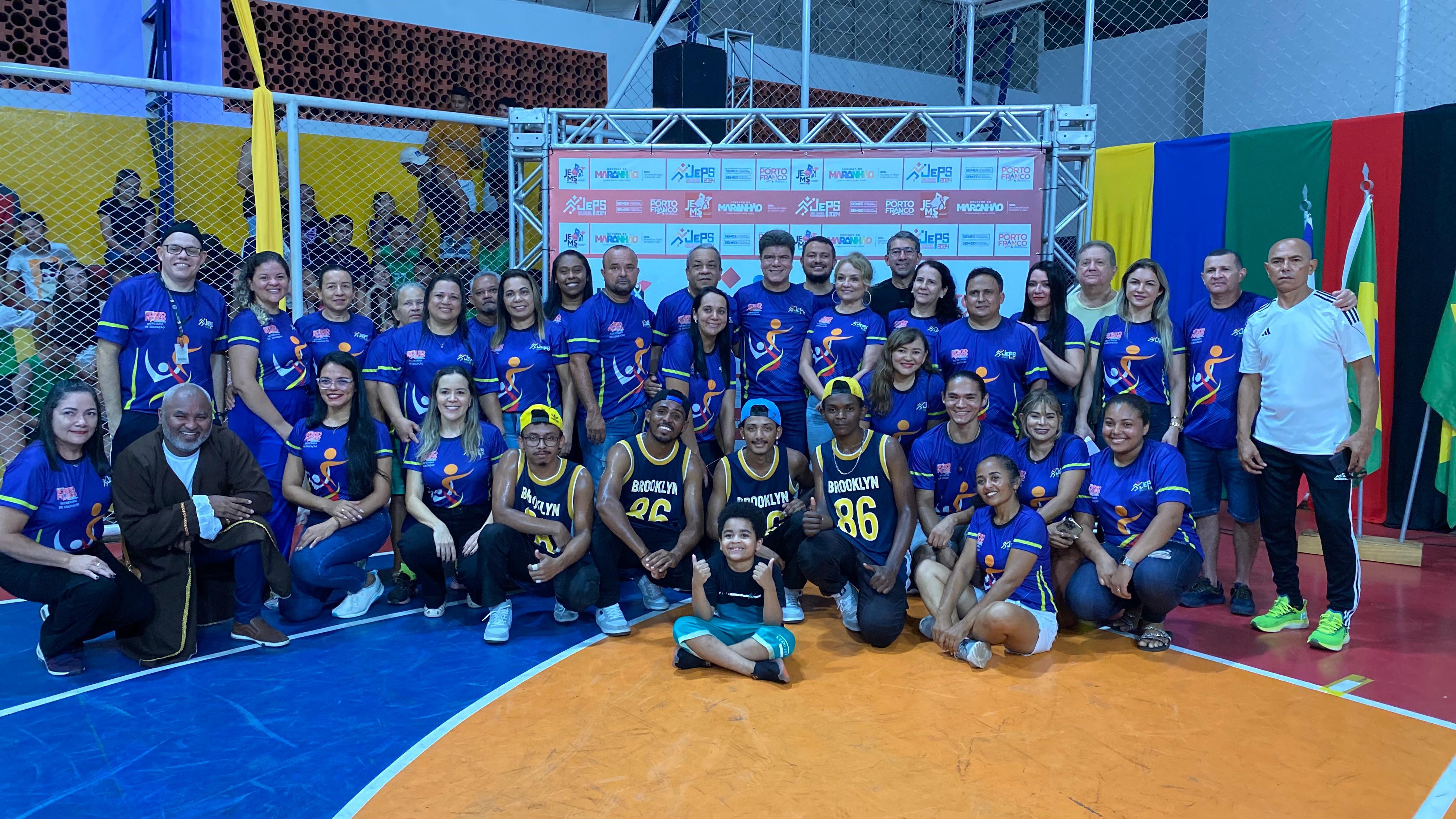 Abertura dos Jogos Escolares Portofranquinos reúne mais de 500 atletas