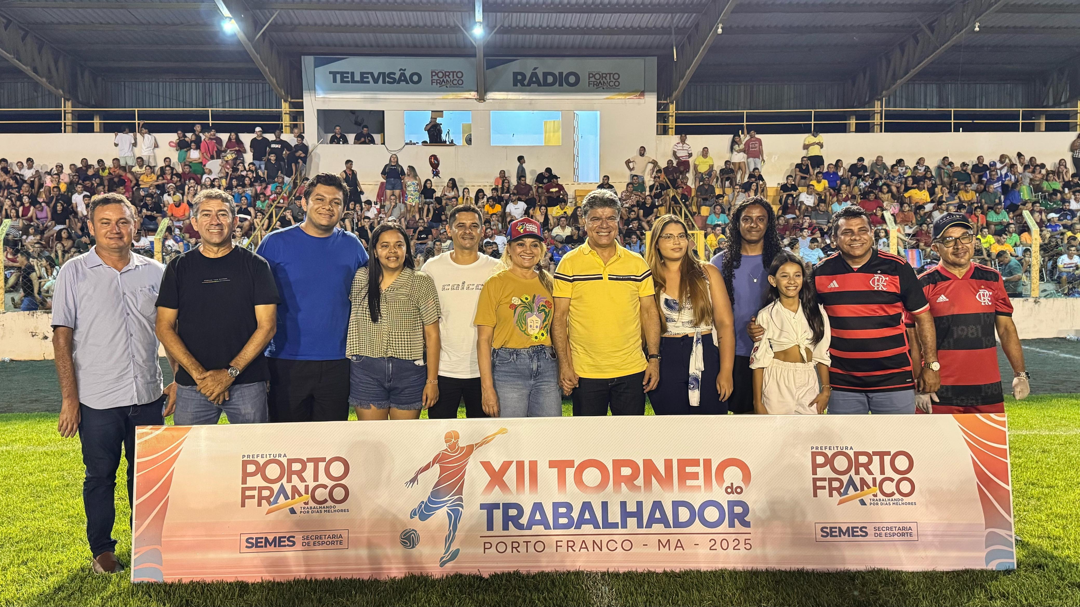 Porto Franco celebra o sucesso do XII Torneio do Trabalhador