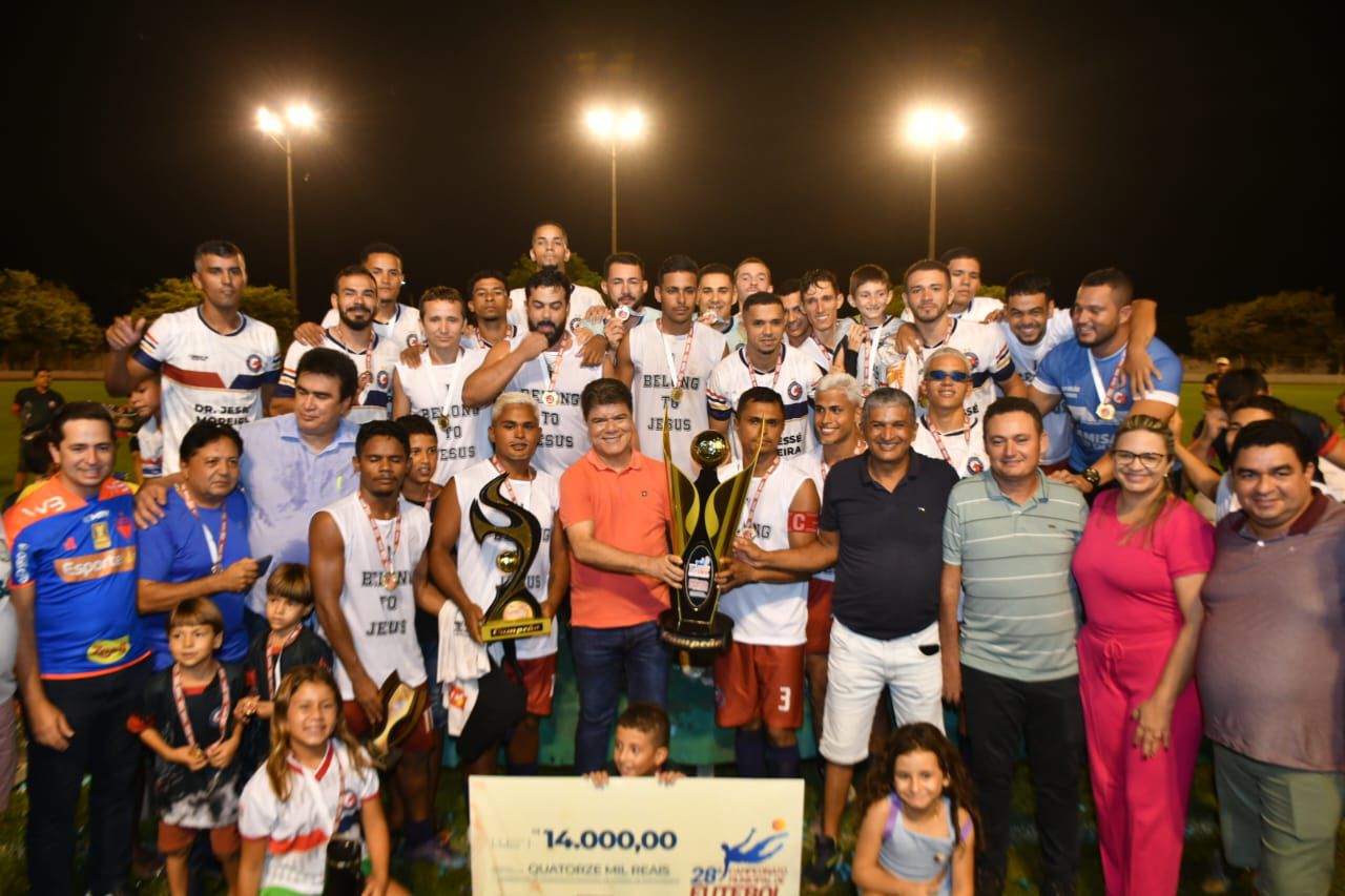 Vila Lobão é a grande campeã do 28° Campeonato de Futebol de Porto Franco