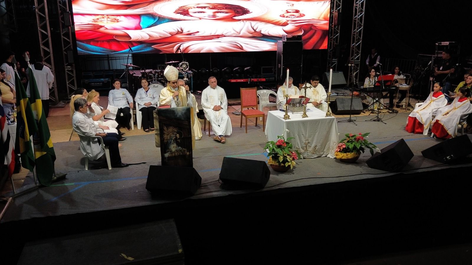 Noite Católica abre programação dos 106 anos de Porto Franco