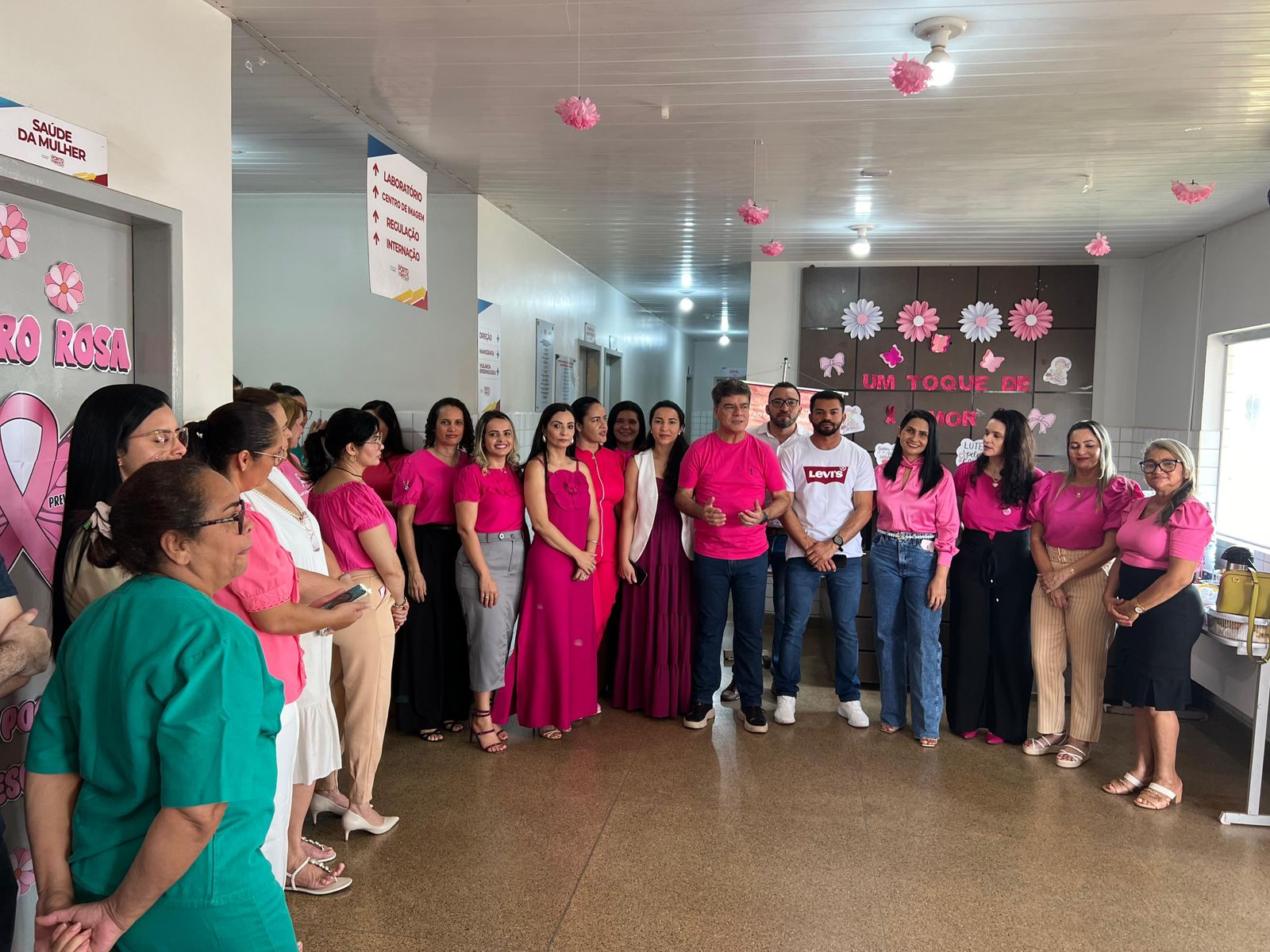 Palestra, mamografias e consultas marcam encerramento da Campanha Outubro Rosa em Porto Franco