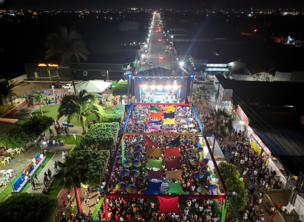 Carnaval de Porto Franco começa com grande público e muita animação