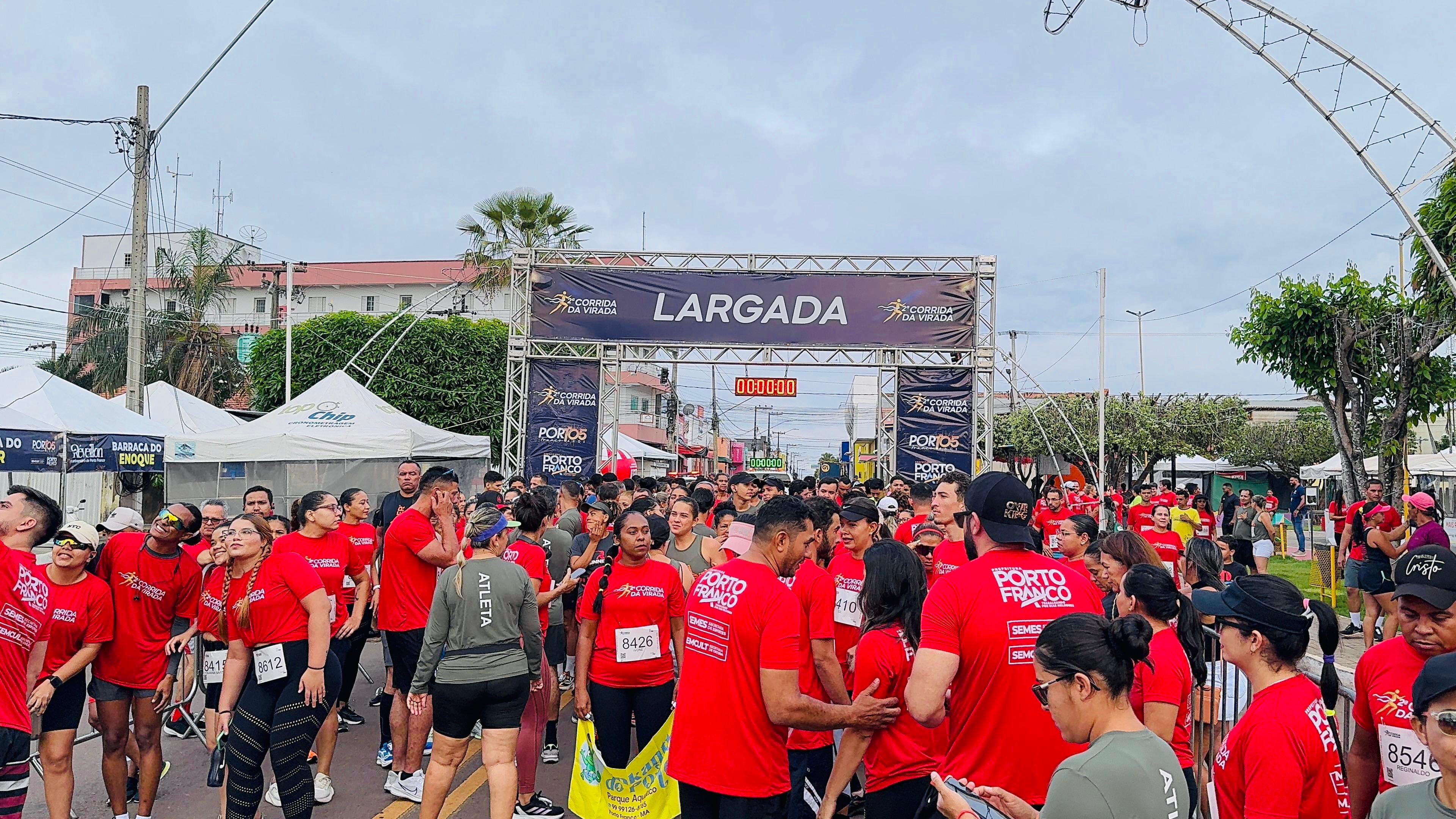 Porto Franco realiza a 2ª Corrida da Virada e consolida a tradição esportiva no aniversário da...