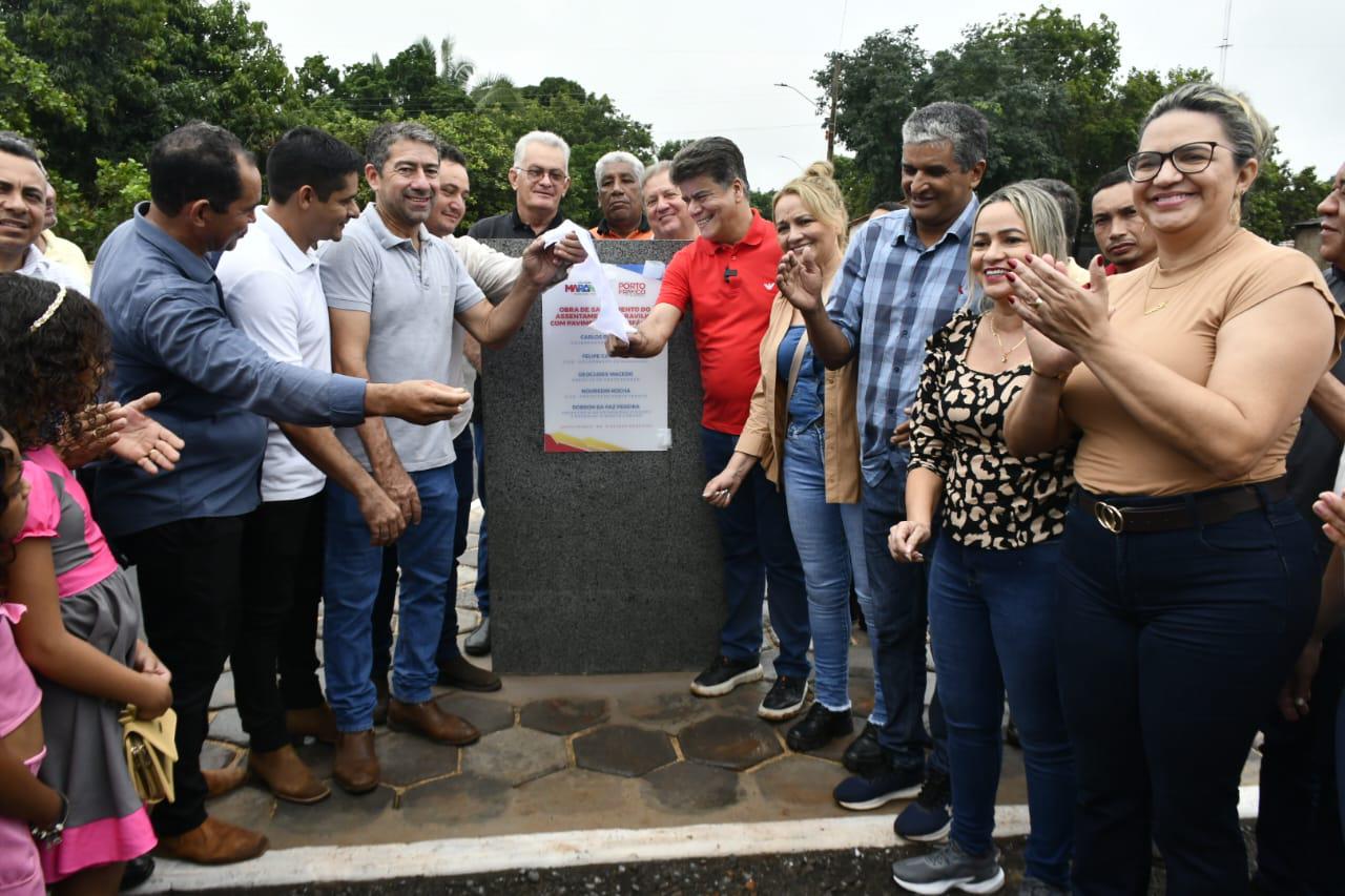 Pavimentação Asfáltica e modernização da iluminação pública celebra 27 anos do Assentamento Mar...