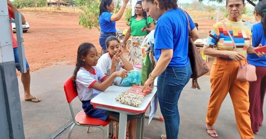 Jovens Empreendedores realizam 1ª Rodada de Negócios do Assentamento São Raimundo na zona rural...