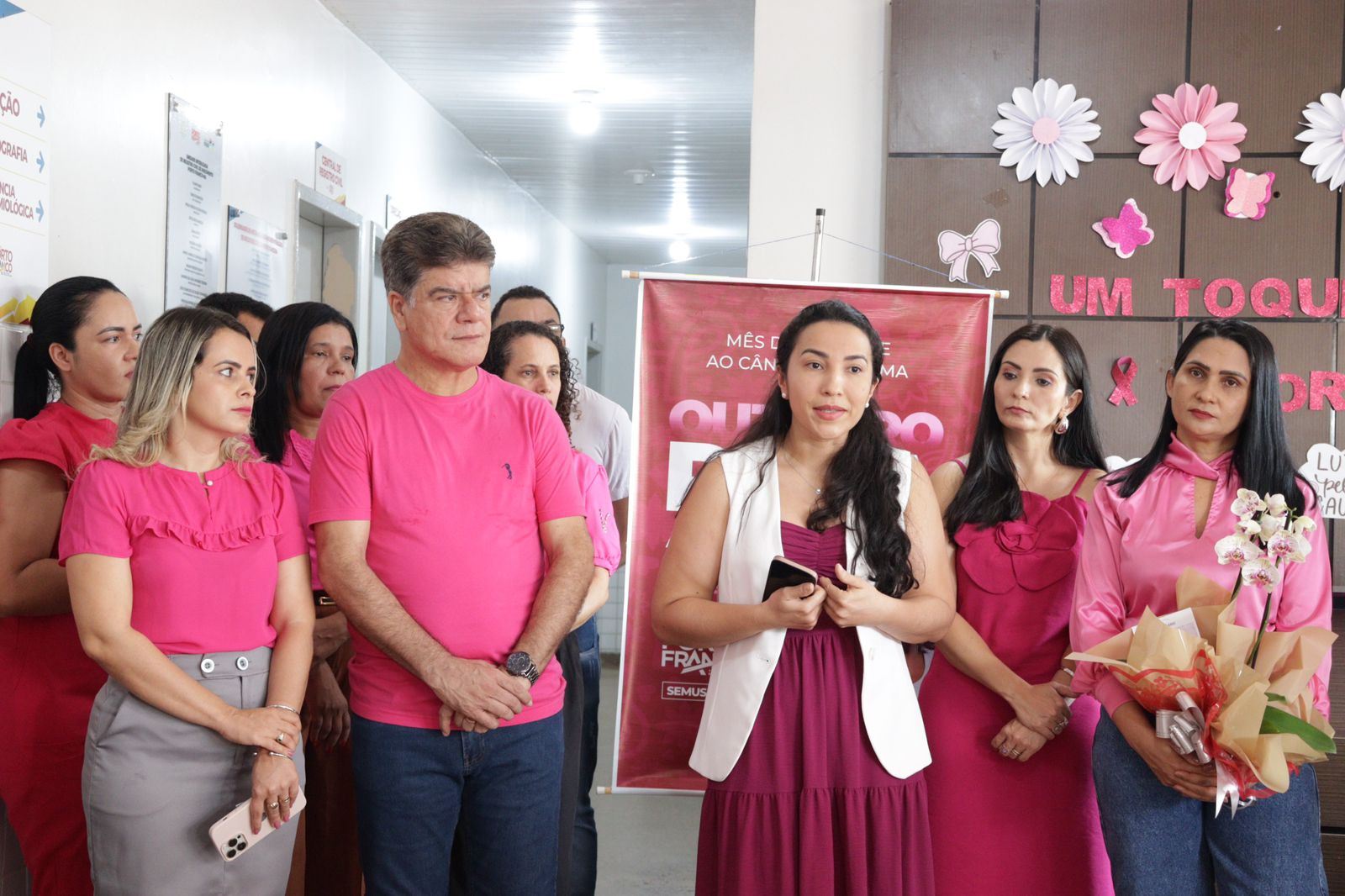 Palestra, mamografias e consultas marcam encerramento da Campanha Outubro Rosa em Porto Franco