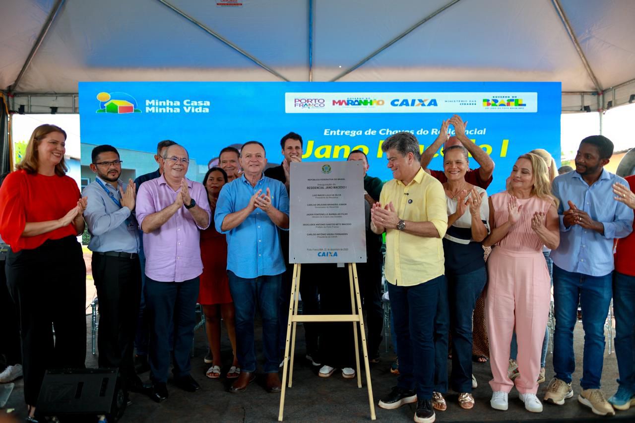 Porto Franco inaugura o Residencial Jano Macedo, primeiro do Maranhão e um dos primeiros do Bra...