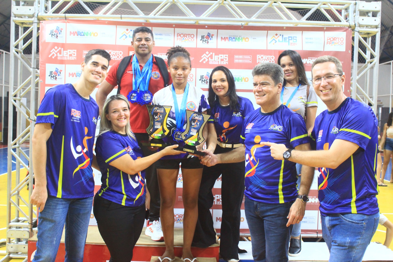 Prefeitura realiza final e premiação dos Jogos Escolares Portofranquinos