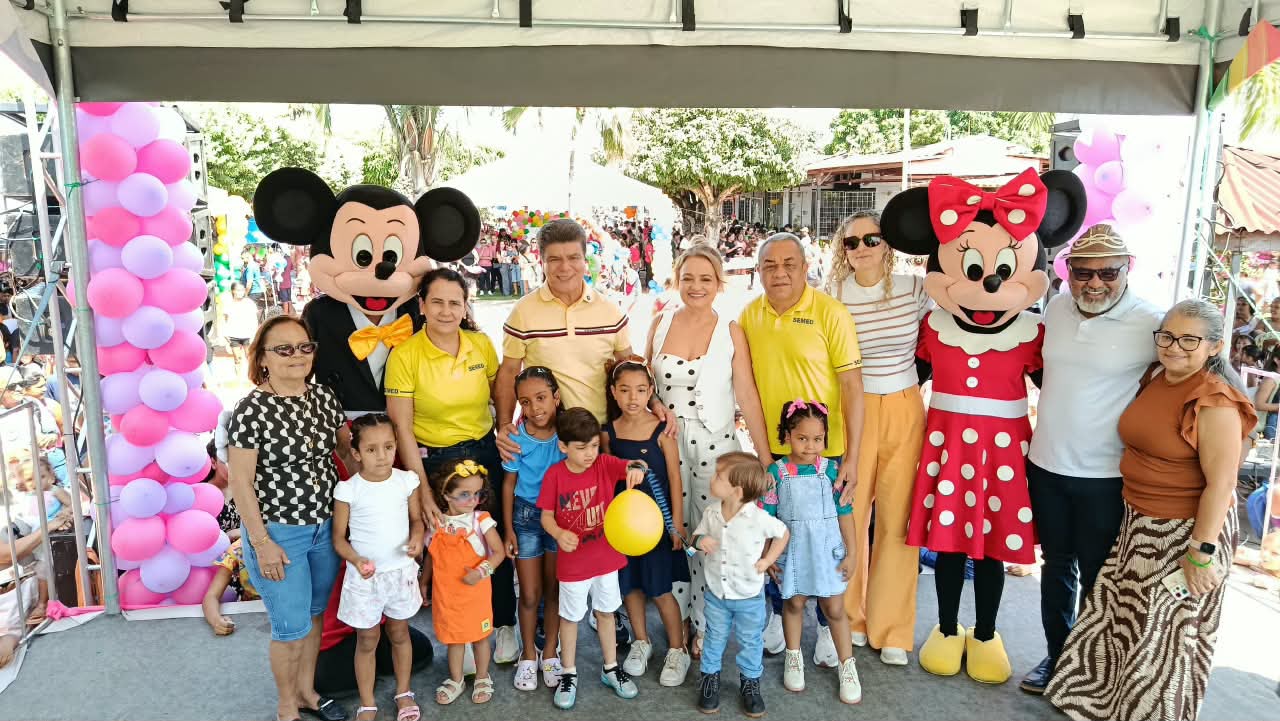 Prefeitura de Porto Franco promove festa em comemoração ao Dia das Crianças