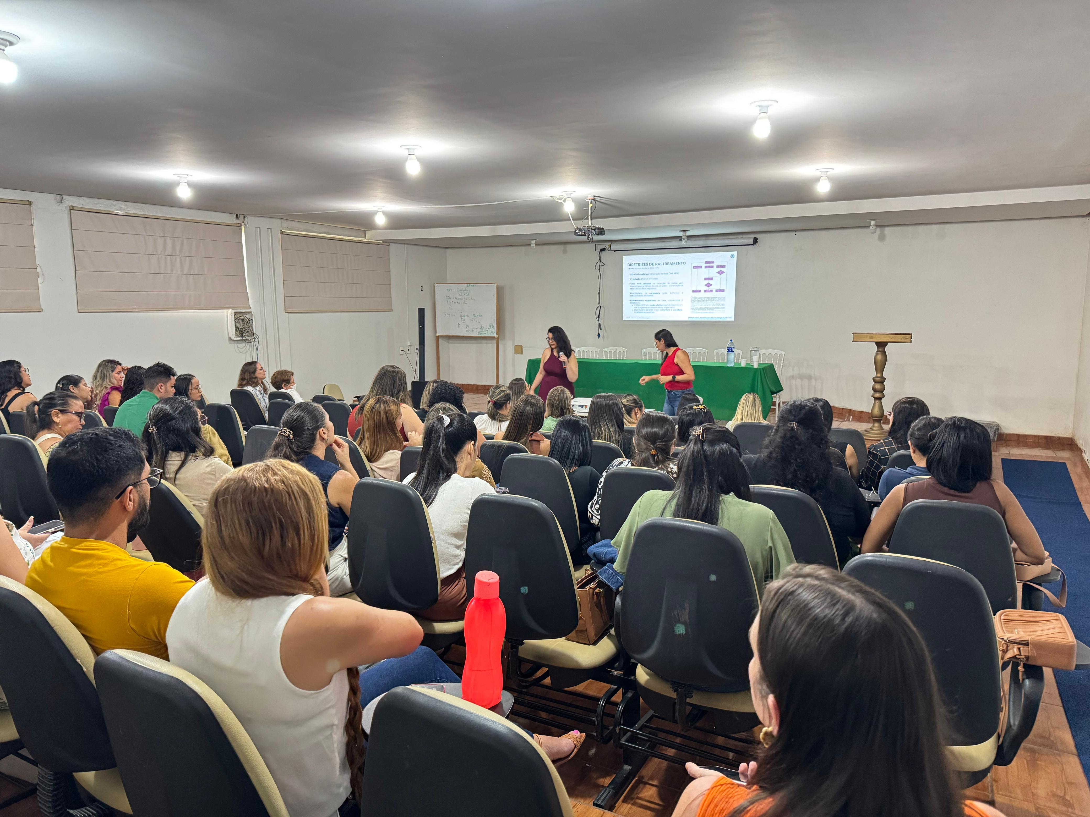 Porto Franco recebe oficina do Detecta APS voltada à prevenção do câncer de colo e de mama