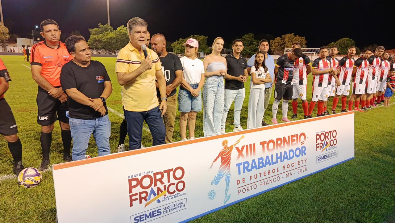 Porto Franco celebra sucesso do XIII Torneio do Trabalhador