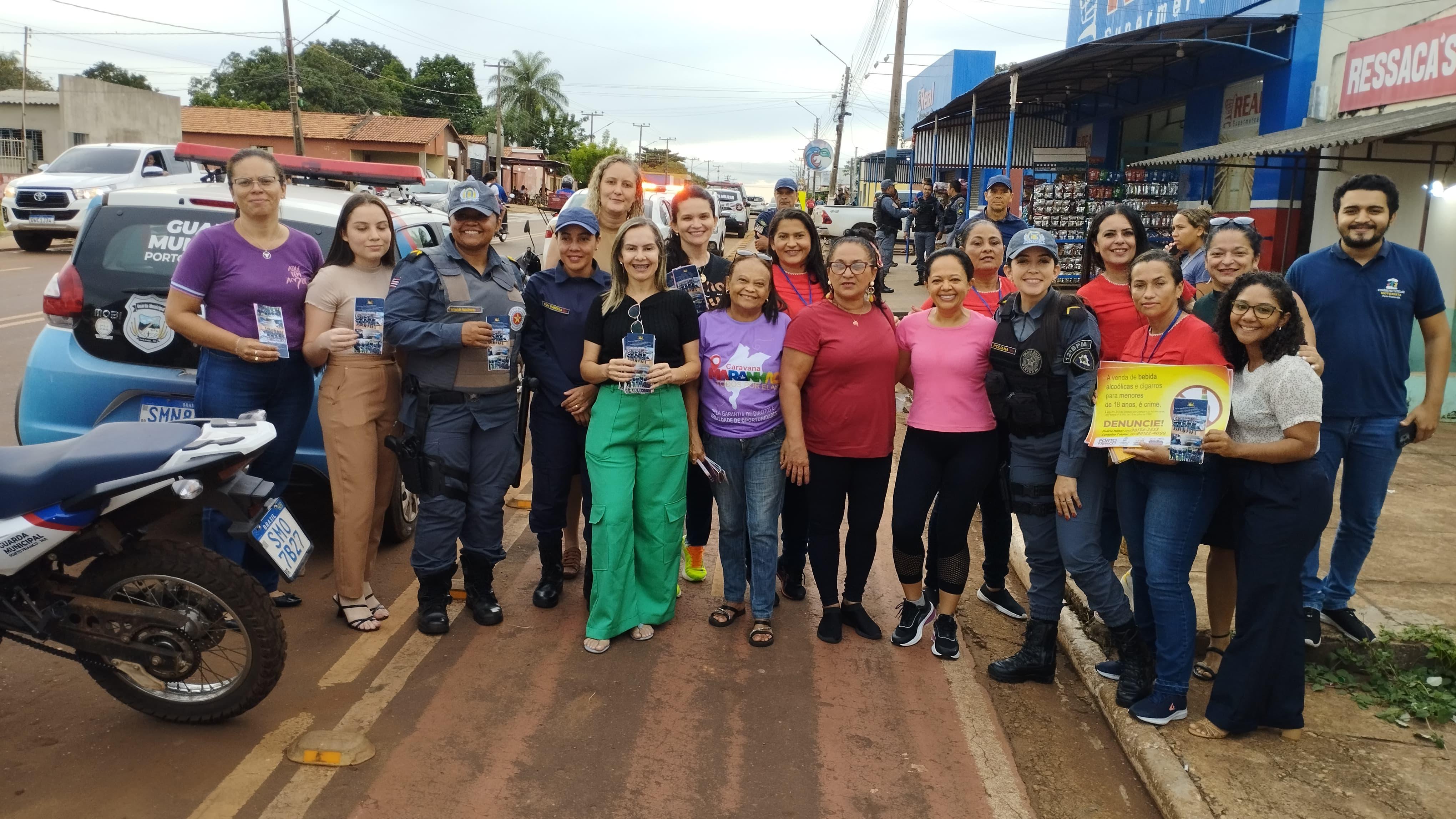 AÇÃO PRÉ-CARNAVAL DE COMBATE À VIOLÊNCIA CONTRA A MULHER