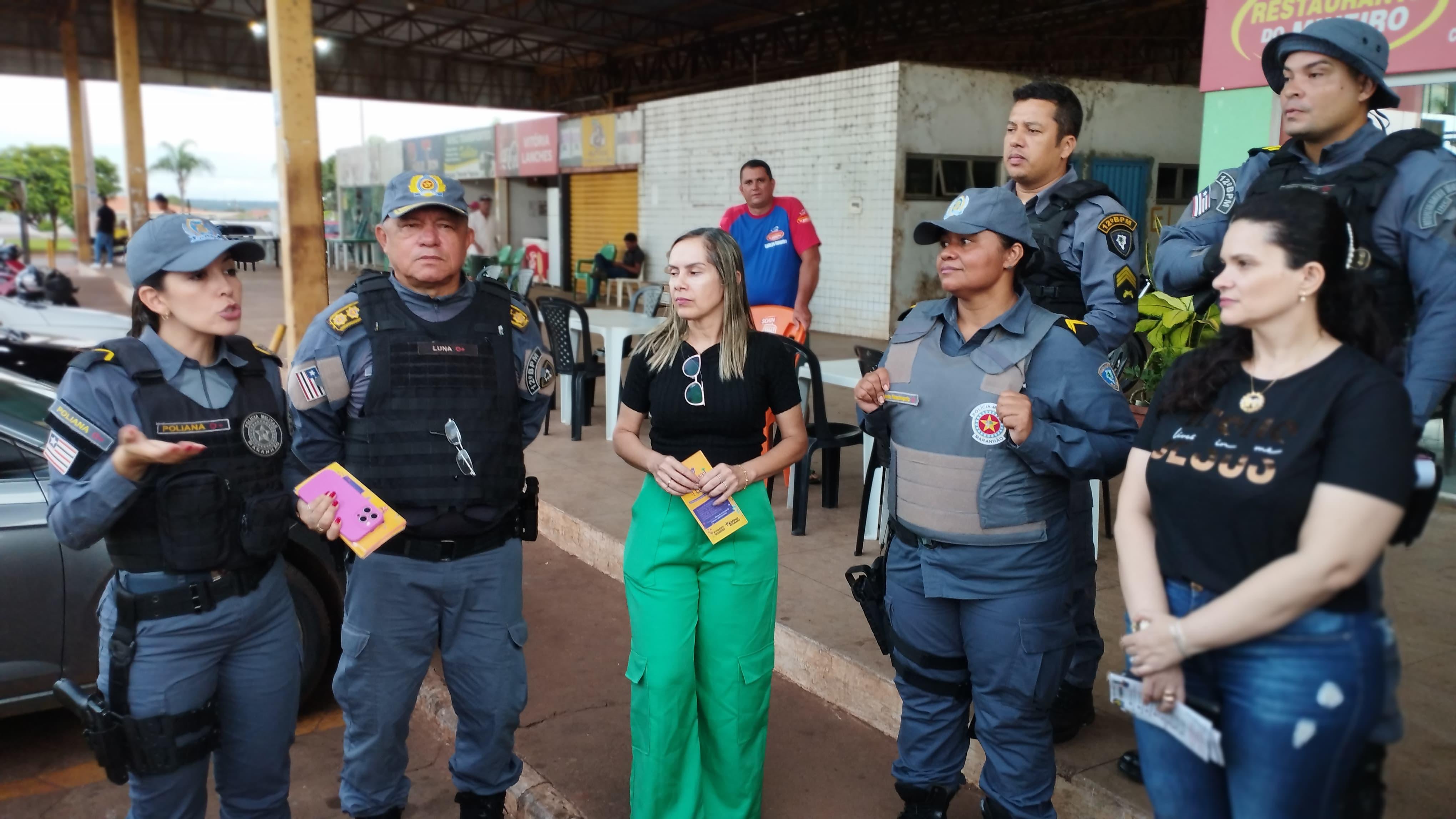 AÇÃO PRÉ-CARNAVAL DE COMBATE À VIOLÊNCIA CONTRA A MULHER