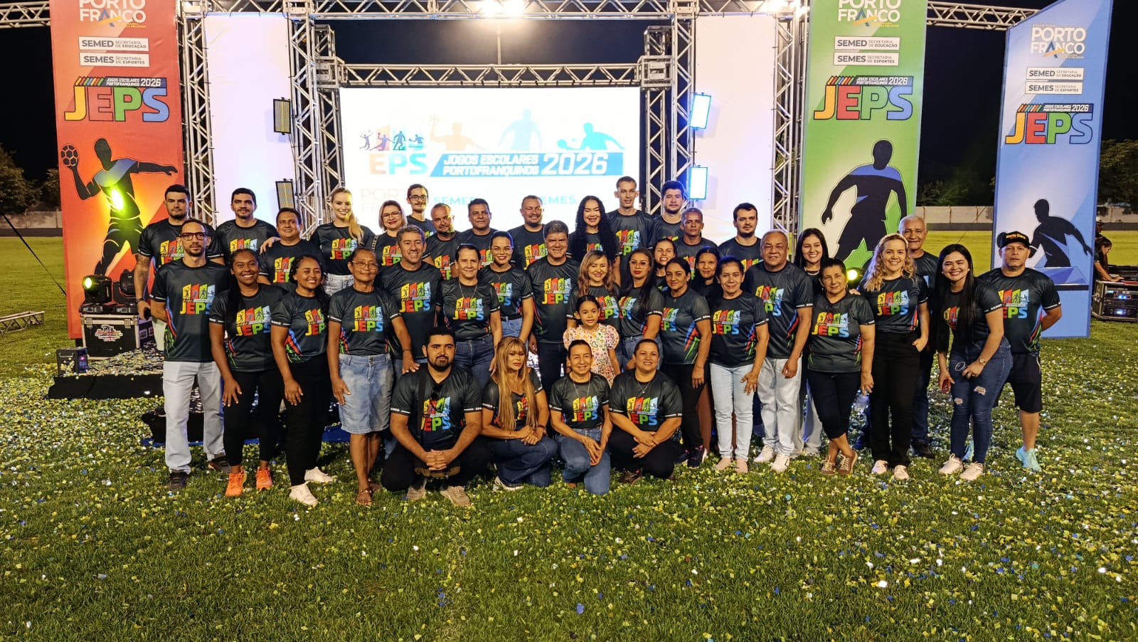 Porto Franco dá início ao JEPS 2026 e reafirma compromisso com o esporte e a educação