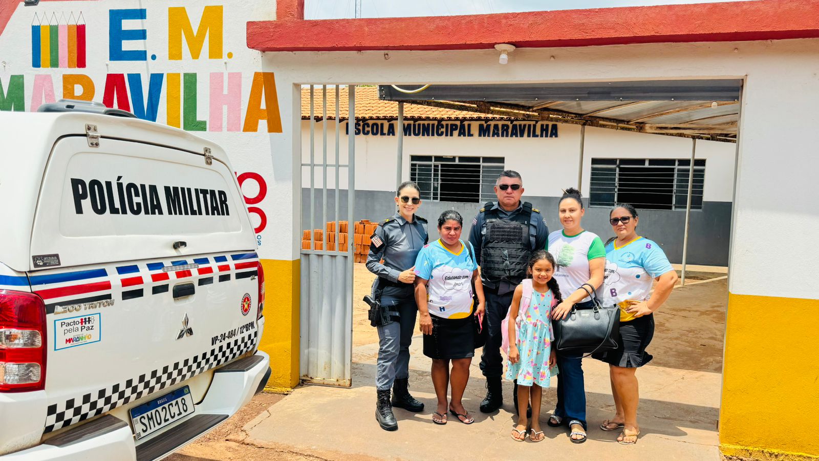 Porto Franco sediará Curso de Policiamento Comunitário Escolar e Implantação da Ronda Escolar d...