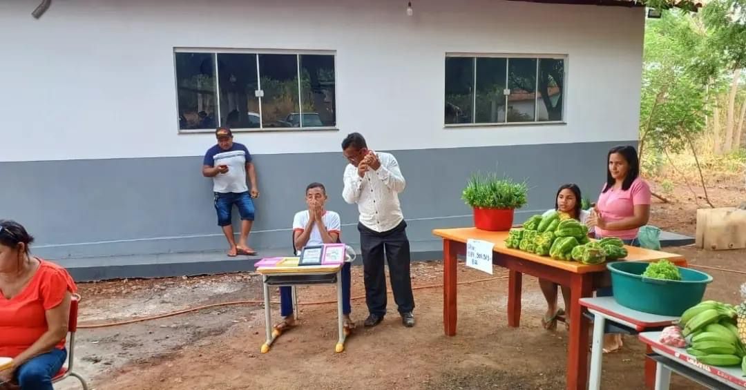 Jovens Empreendedores realizam 1ª Rodada de Negócios do Assentamento São Raimundo na zona rural...