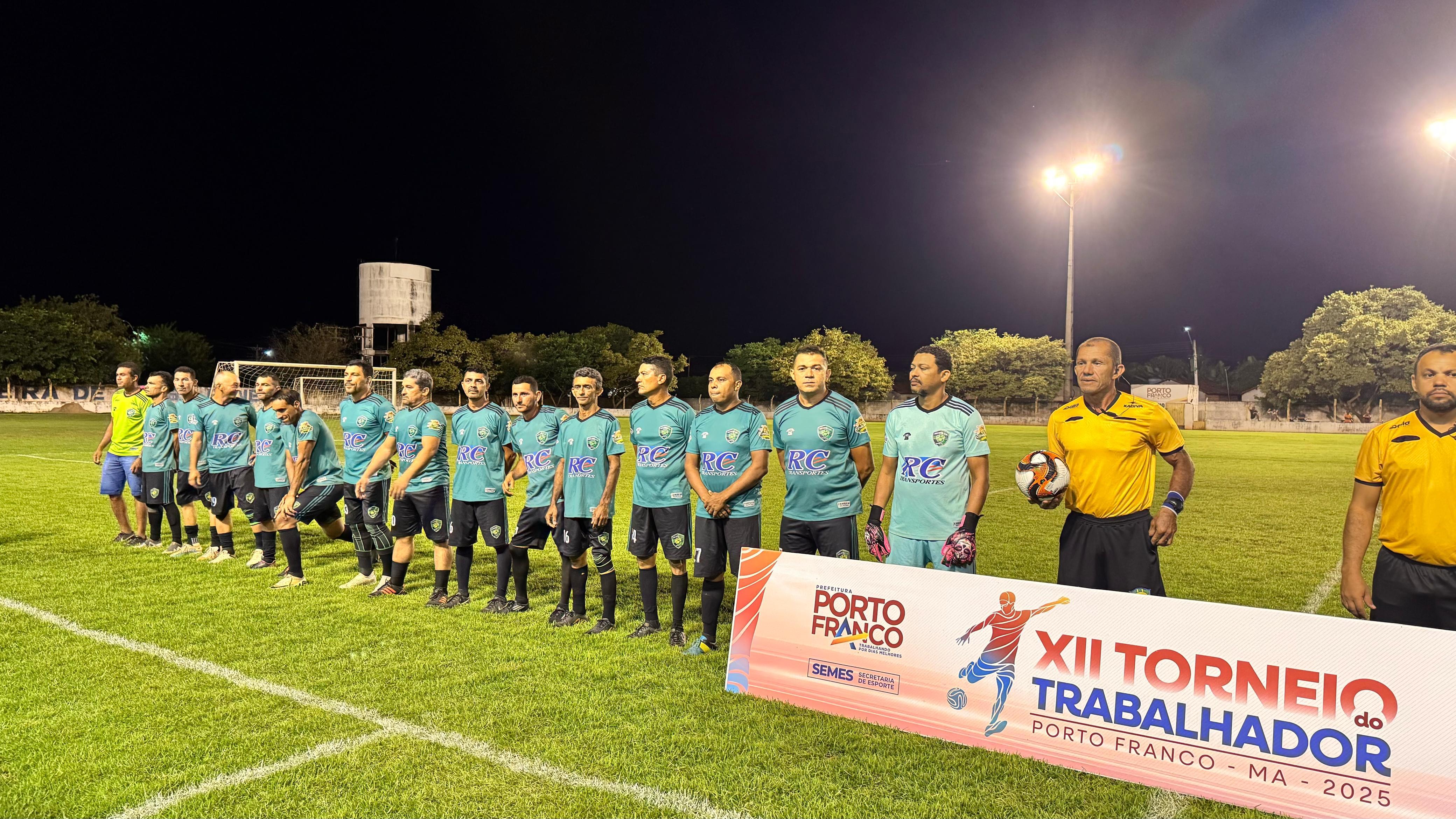 Porto Franco celebra o sucesso do XII Torneio do Trabalhador