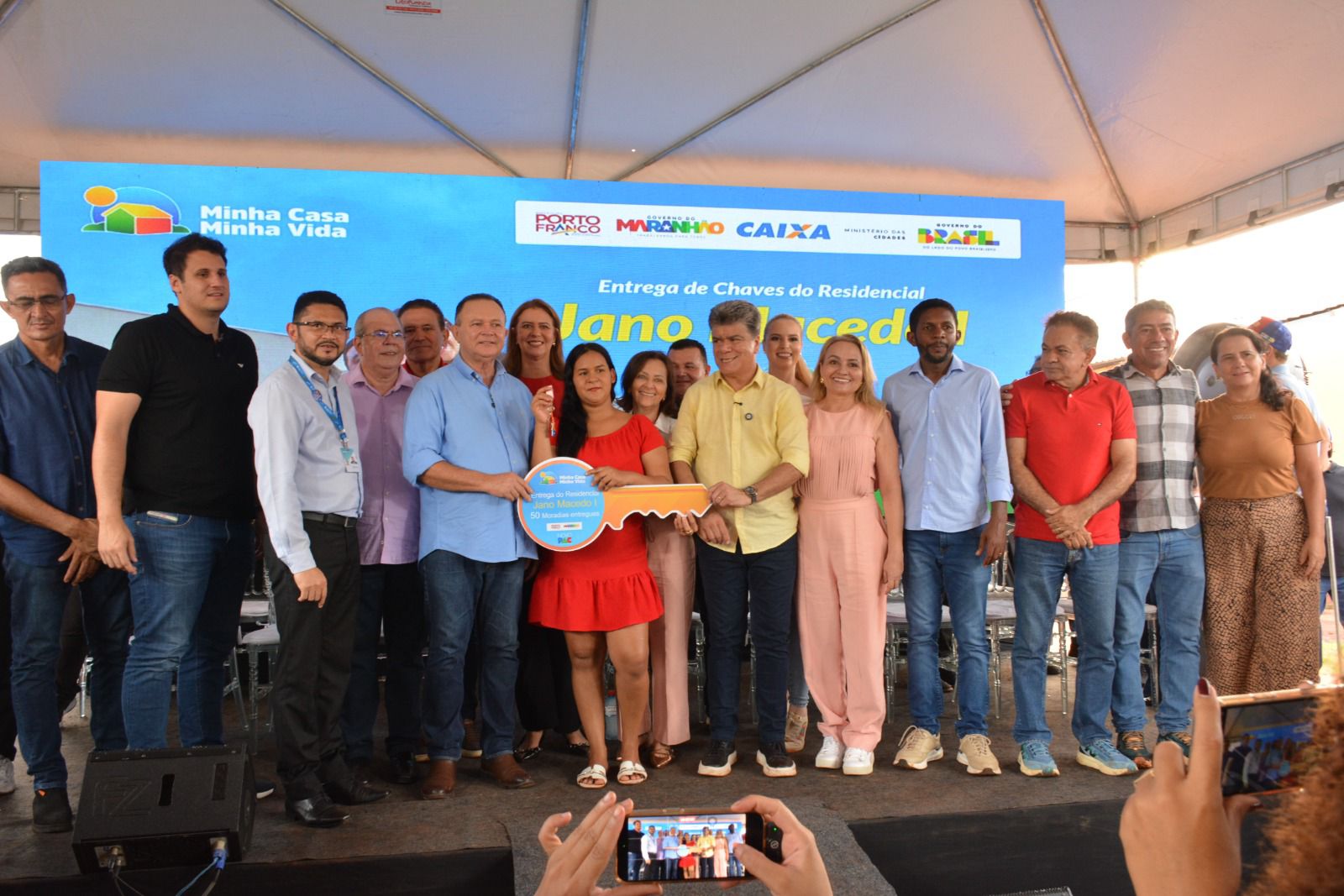 Porto Franco inaugura o Residencial Jano Macedo, primeiro do Maranhão e um dos primeiros do Bra...