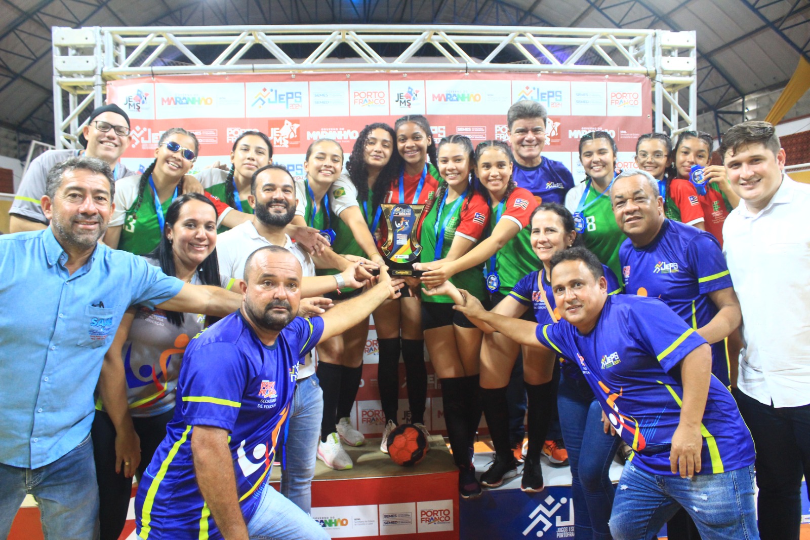 Prefeitura realiza final e premiação dos Jogos Escolares Portofranquinos