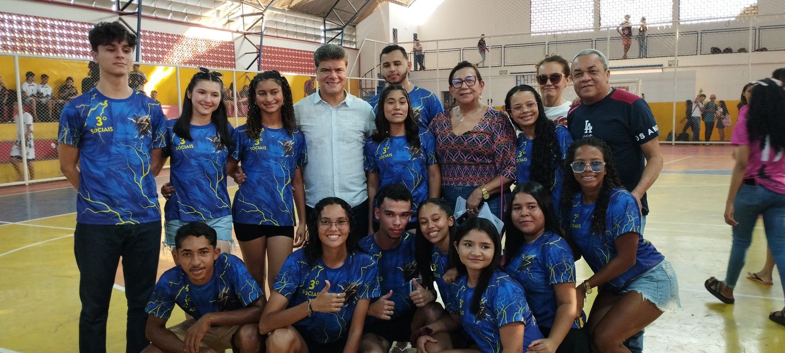 Abertura dos Jogos Internos marca parceria entre Centro de Ensino Fortunato Moreira Neto e Pref...