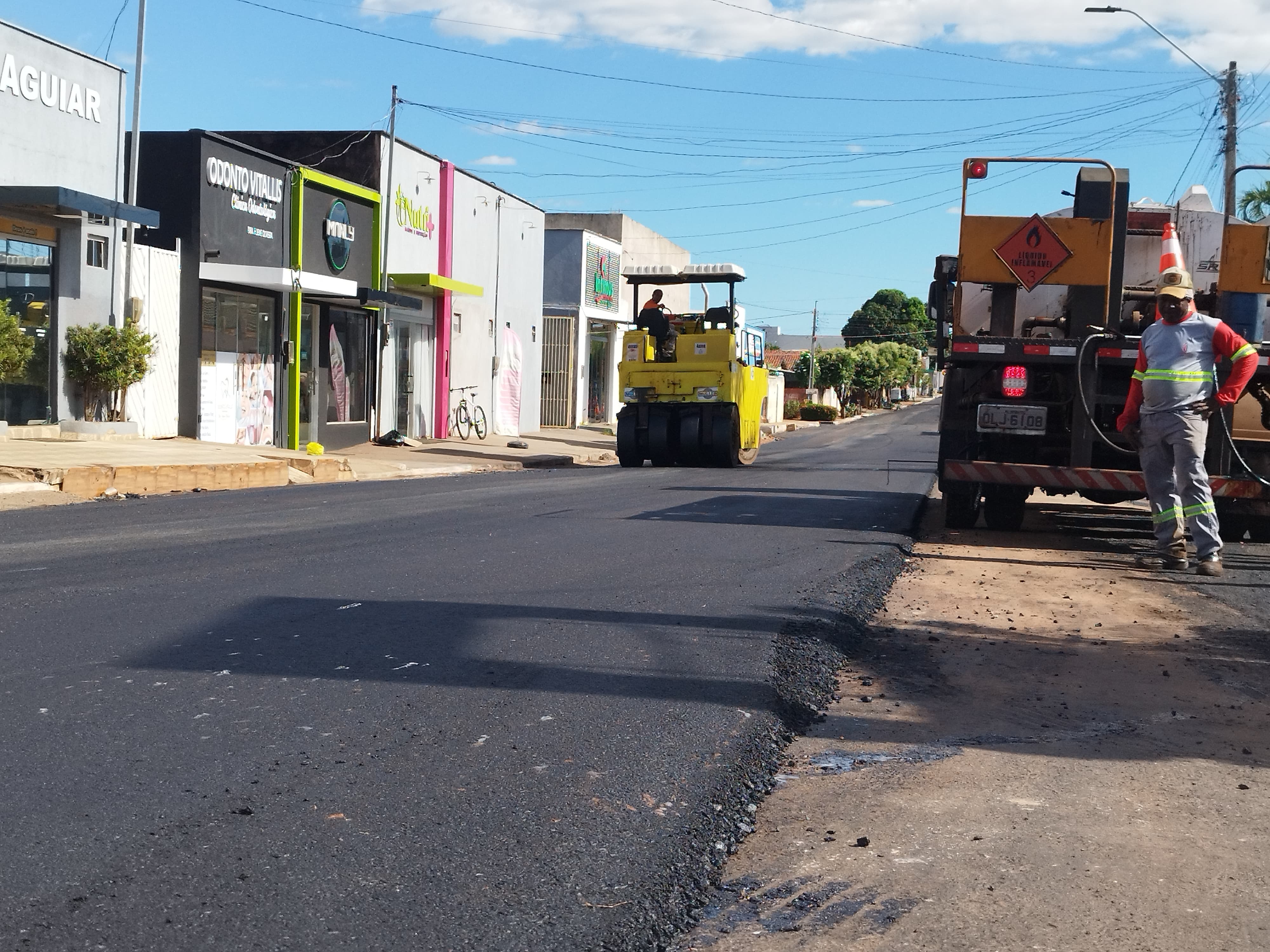 Porto Franco avança na recuperação de ruas com obras em parceria com o Governo Federal, por mei...