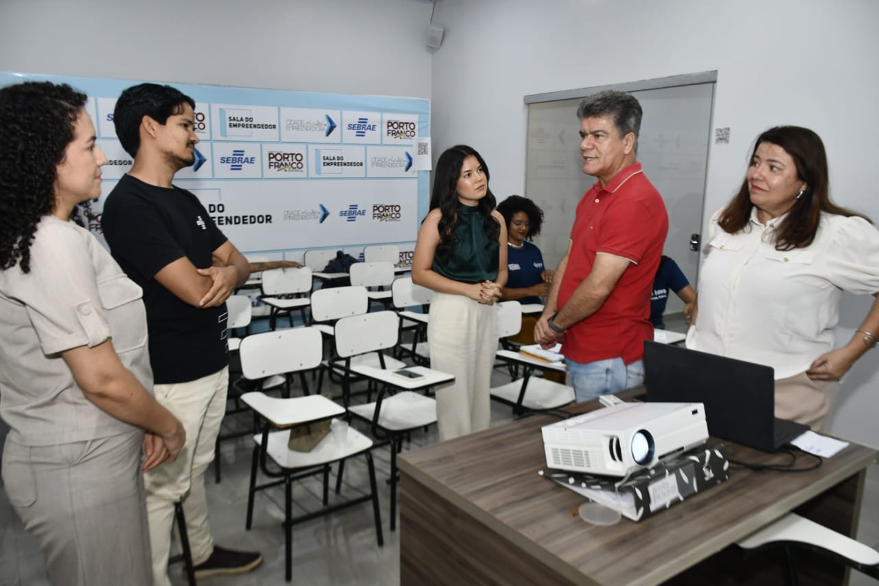 PORTO FRANCO RECEBE VISITA DA EQUIPE DA SALA DO EMPREENDEDOR DE IMPERATRIZ E DESTACA CONQUISTAS...