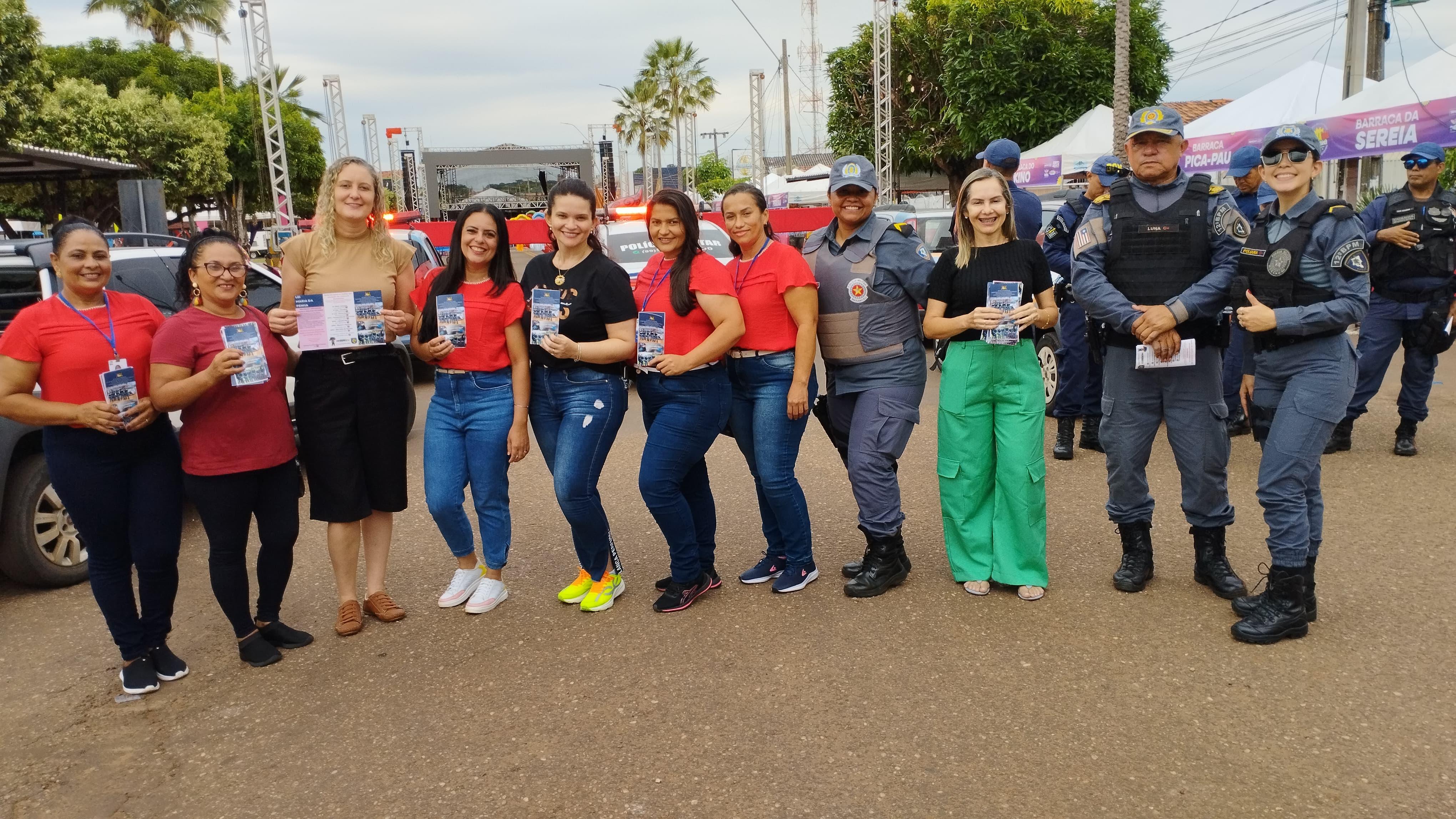 AÇÃO PRÉ-CARNAVAL DE COMBATE À VIOLÊNCIA CONTRA A MULHER