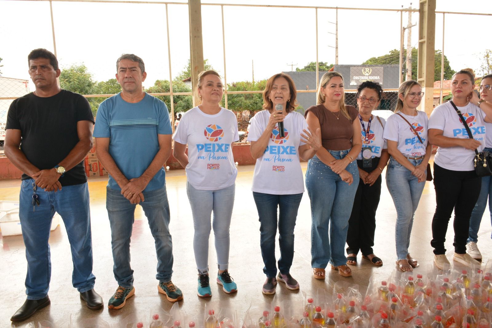 Peixe na Páscoa contempla centenas de famílias em Porto Franco