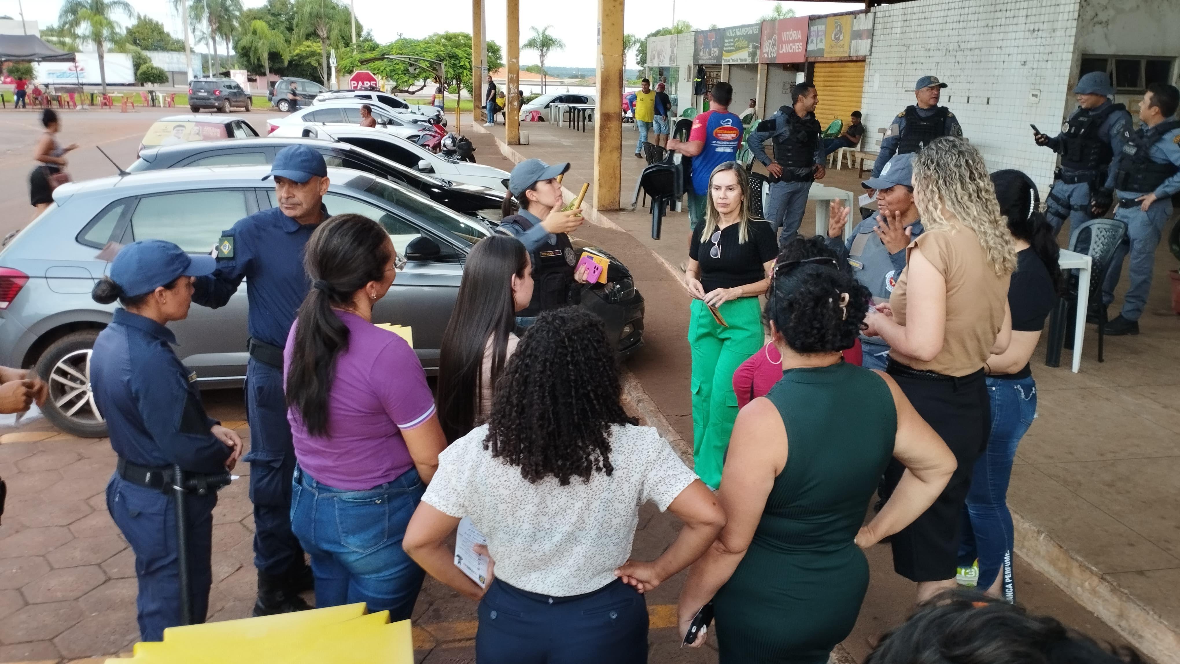 AÇÃO PRÉ-CARNAVAL DE COMBATE À VIOLÊNCIA CONTRA A MULHER