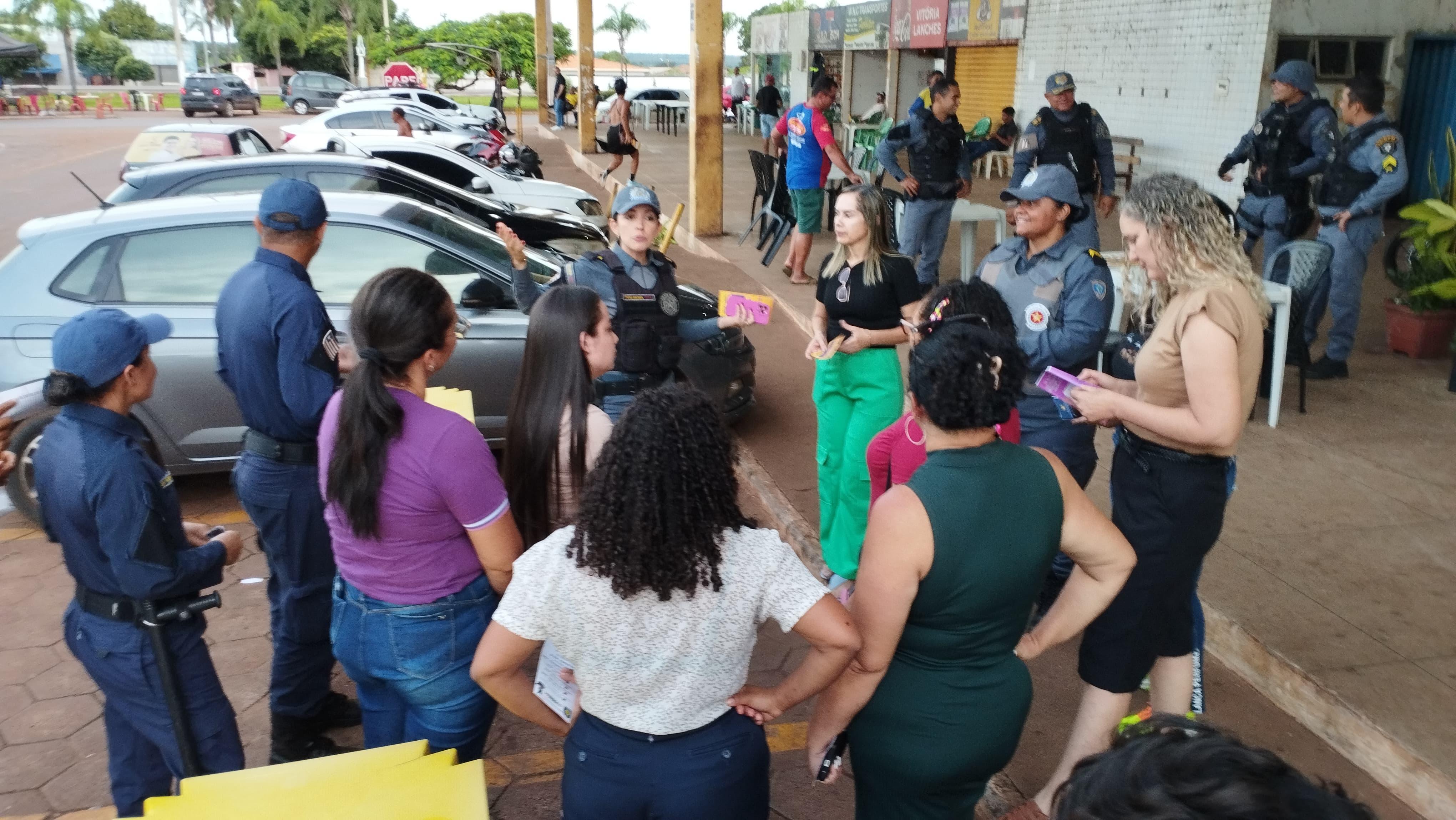 AÇÃO PRÉ-CARNAVAL DE COMBATE À VIOLÊNCIA CONTRA A MULHER