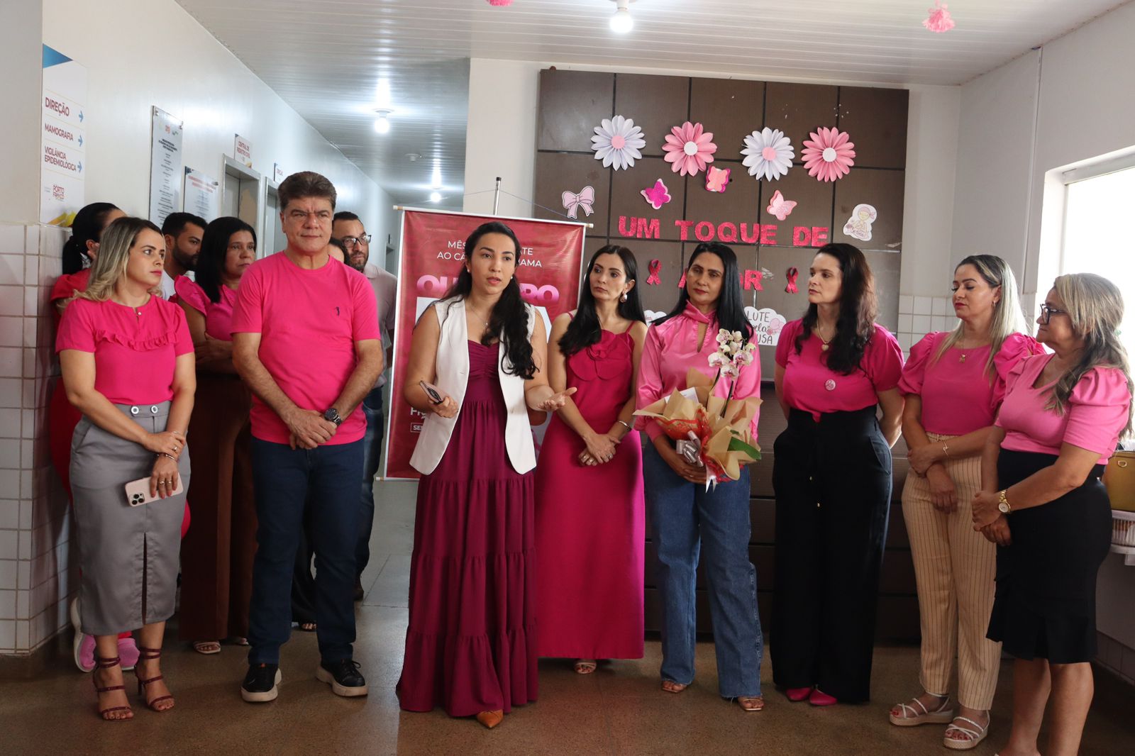 Palestra, mamografias e consultas marcam encerramento da Campanha Outubro Rosa em Porto Franco