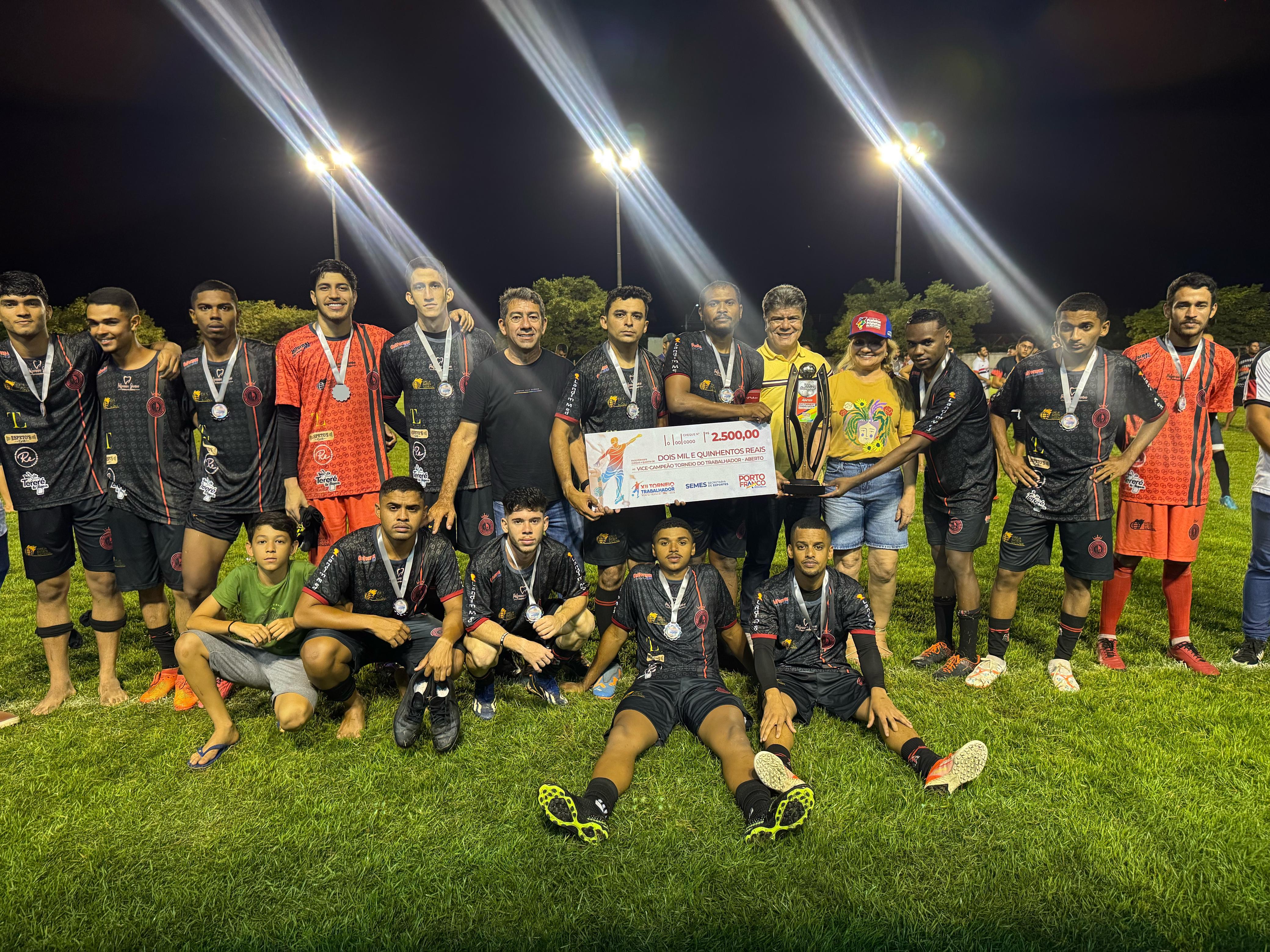 Porto Franco celebra o sucesso do XII Torneio do Trabalhador