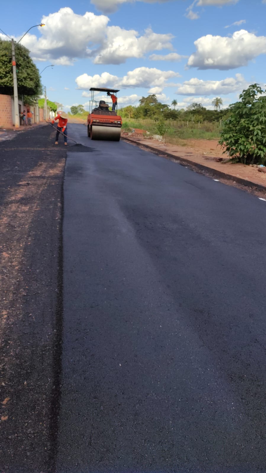 Prefeitura de Porto Franco segue pavimentando ruas no Residencial Esperança