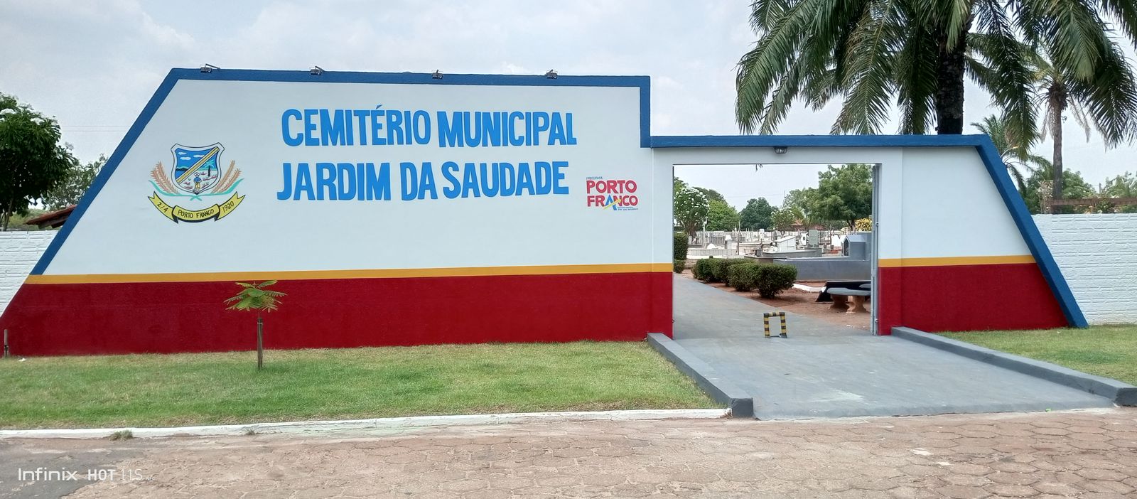 Prefeitura de Porto Franco revitaliza Cemitério Municipal Jardim da Paz para o Dia de Finados