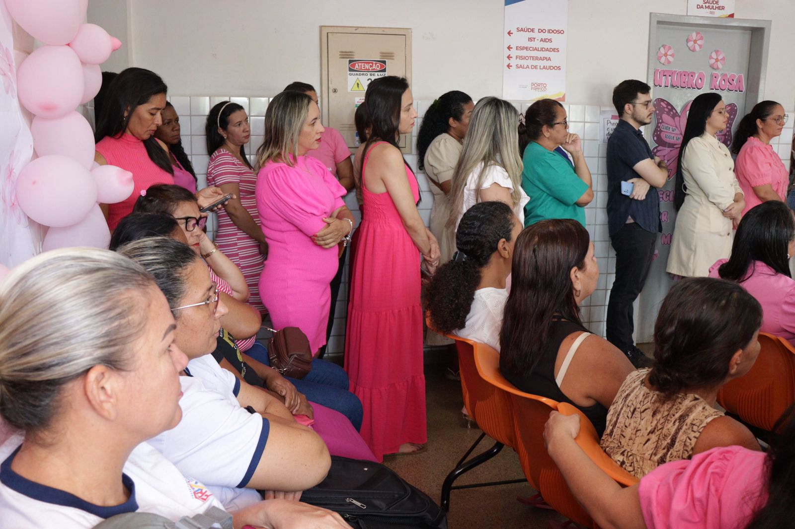 Palestra, mamografias e consultas marcam encerramento da Campanha Outubro Rosa em Porto Franco