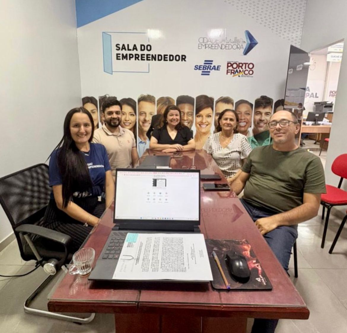 Porto Franco moderniza atendimento e amplia inclusão produtiva com Sala do Empreendedor Digital