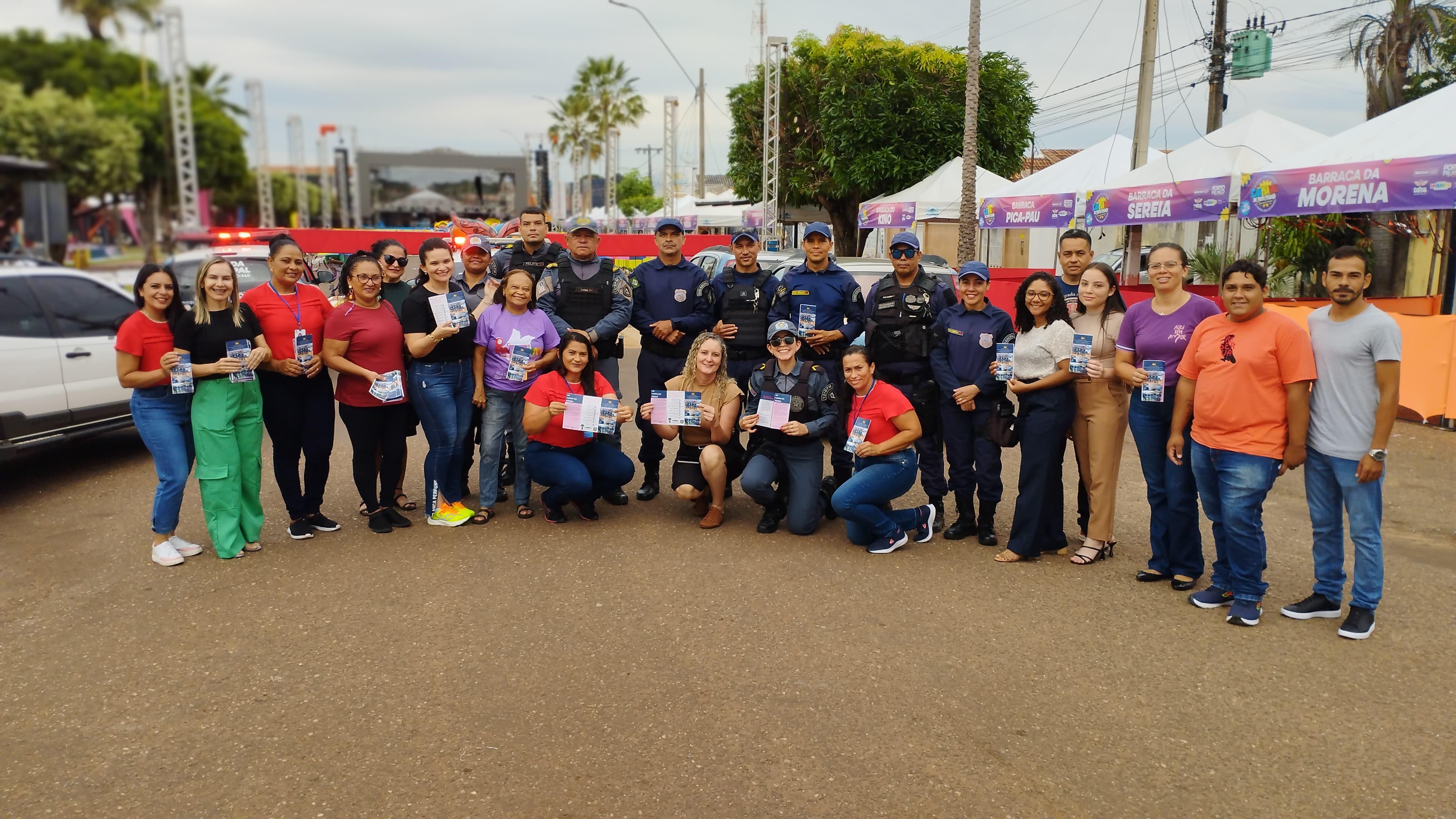 AÇÃO PRÉ-CARNAVAL DE COMBATE À VIOLÊNCIA CONTRA A MULHER